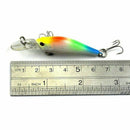 Minnow Fishing Lures 8x 0.2oz Realistic Bass Bait for Fishing