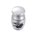 2pcs Small Cremation Urn Jar Forever Remembered Keepsake Memorial Jewelry