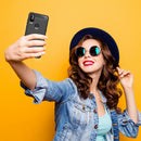 Soft TPU Phone Case Full Cover Brushed Carbon Fiber Mobile Protective Shell
