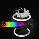 Computer PC RGB Color-Changing Symphony LED Light Case Fans LED Computer Co X2C1