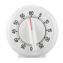 60 Minute Mechanical Wind-Up Timer - White