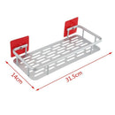 Single Layer Organizer Shelf Rack Stand Wall Mounted Hanging Rack M5B5