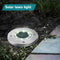 4pcs 8LED Solar Lawn Buried Lamp Waterproof Yard Ground Light (Cold White)