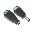 5Pairs 2.1x5.5mm DC Power Cable Jack Adapter Connector Plug CCTV Camera Use  FT