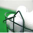 12.5x20.5x12cm Metal Golf Ball Container Golfball Basket Range Organizer Holder
