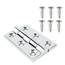 Stainless Steel Boat  Piano Hinge Marine Deck Heavy Duty Hinge with 6 Screws