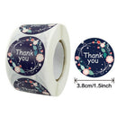 500Pcs Noctilucent Thank You Stickers Night Lighting Package Seal LabelSEAU