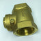 Durable Brass Spring Check Non-Return Horizontal Type Valve Size DN32 Thread