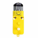 DC 3-6V Plastic Mini Electric Reduction DC Gear Motor for Intelligent Robot Delu