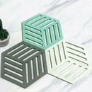 8Pcs/Set Kitchen Table Felt Mat Pot Coaster Household Anti-Scalding Nordic  Z1X4