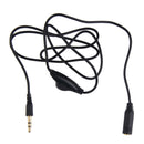 Earphone in Line Volume Control Cable Male to F 3.5mm Stereo Audio Adaptor