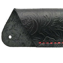 Handmade Leather Double Pen Case Holder for Ballpoint Pen Fountain Pen Slee L5O9