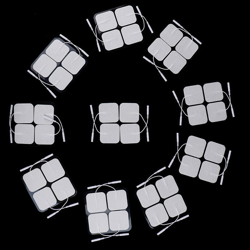 40 Replacement Tens Electrode Pads 2x2 Muscle StimulatorBU-PN FT
