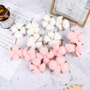 6pcs Artificial flowers cotton bouquet christmas decorative flowers wreSEAU