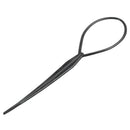 2 pcs Topsy Tail Hair Styler Hair Style Hair Twister Snare Loop Black