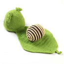 Cute Baby Boys Girls Snail Pattern Handmade Knitted Clothes Kids Photo Prop