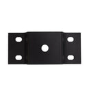 1 Set Rust-Proof Wall Mounted Solar Light 50MM Mounting Pole Support for So P1Q8