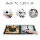 Stove Burner Covers(10 Pack), Reusable Gas Range Protectors Stovetop Burner O9K8