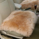 Luxury Faux Breathable Pelt Sheepskin Wool Car Seat Covers Chair Cushion Mat Pad