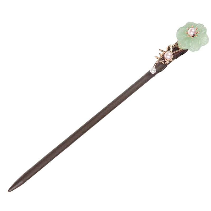 Chinese Style Traditional Handmade Natural Wooden Hairpin