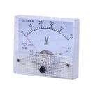 DC 0-50V Square, analog panel voltmeter 85C1 meter