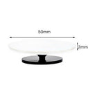 2 Frameless Blind Spot Mirror Wide Angle Round HD Glass Convex Rear View Mirrors