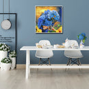 30x30cm Diamond Painting Blue Feather Parrot Full Round Drill Cross Stitch