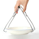 Kitchen Plate Clamp Clip Tongs Pot Holder Carrier Bowl Dish Protective Gripp Hn