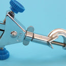 Two-Way Adjustable Three-Jaw Rotating Flask Clamp Laboratory Double Adjustm M1Y2