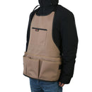 14-Pocket 600D Oxford Cloth Tool Bib Apron Woodworking Gardening CarpenterBX