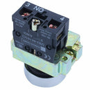 22mm 1 NO N/O Momentary Push Button Switch 600V 10A ZB2-BE101C yellow