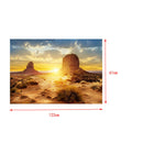 Aquarium   Tank Background Poster Desert Vivarium Decor 122x61cm