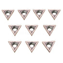 10Pcs CNC Carbide Tips Inserts Blade Cutter Lathe Turning Tool TCMT110204 VP15TF