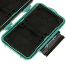 Memory Card Carrying Case,Protector Cover Water-Resistant Holder Storage Box for