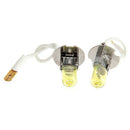 2* DC 12V 55W H3 Yellow HOD Xenon Halogen Light Vehicle Fog Drive Bulb Lamp R3K8