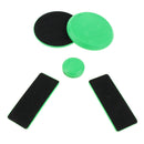 Longboard Replacement Glove Palm Pucks Blocks Slider Puck Set Protect Green