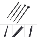 4pcs Bakeware Carved Pens DIY Flower Modelling Tool Fondant Mold
