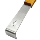 Wooden Stainless Steel Bee Hive Scraper Beekeeping Keeper Equipment
