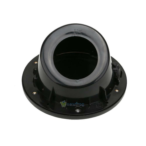 SN9F Fuel Tank Cap Black ABS Tank Cover Replacement for Jeep Wrangler JK 07-16