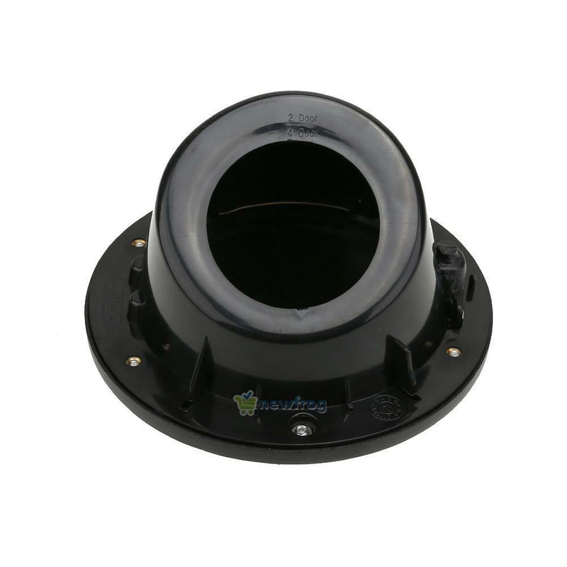 SN9F Fuel Tank Cap Black ABS Tank Cover Replacement for Jeep Wrangler JK 07-16