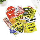 50pcs Cool Skateboard Stickers Bulk Pack Snowboard Vinyl Decor Decals Black