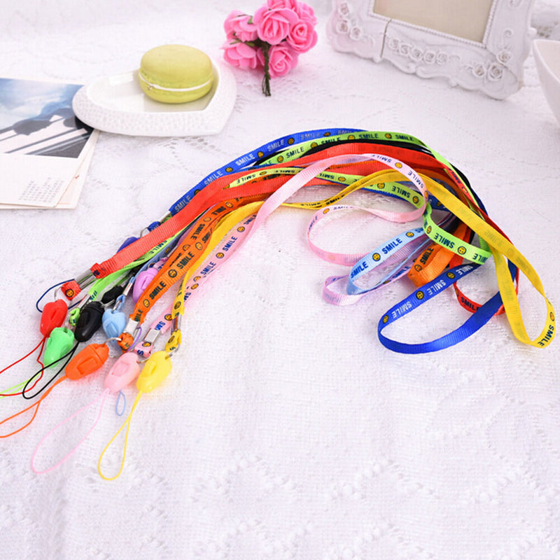10X Nylon Neck Strap Lanyard Keychain Card Key Phone Holder OZ