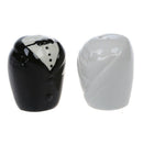 Wedding Gown and Tuxedo Ceramic Salt and Pepper Set Wedding Favors Patry -  Y7W6