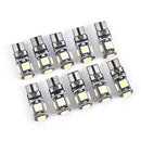10PCS White Car License Plate Light 1W Led Parking Bulb Trunk Lamp Turn SiSEAU