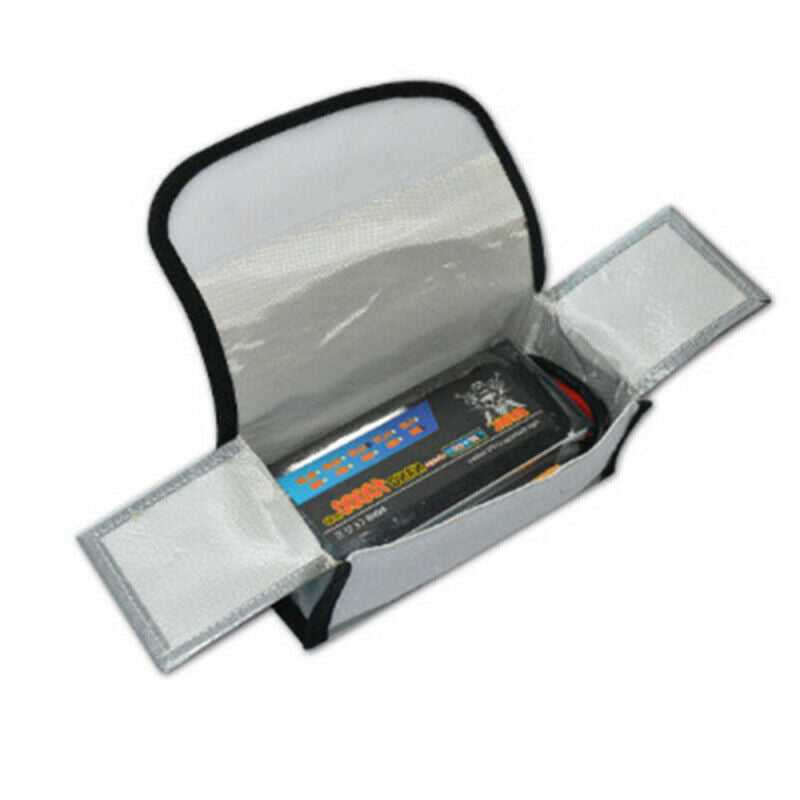 RC Lipo Battery Safe Bag Fireproof Explosion Proof Sack for Charge & Storage gde