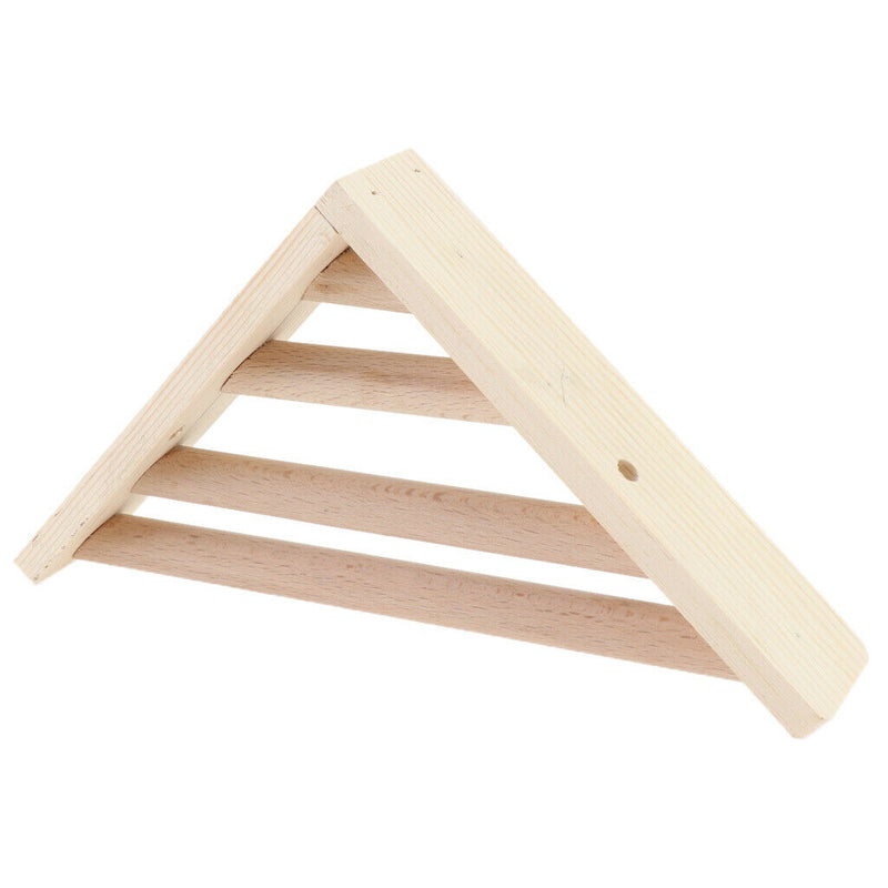 Pet Bird Perch Platform Stand Wood for Small Animals Parrot Parakeet Conure