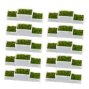 10 lot Plastic N Gauge 1/150 Flower Beds for Sandtable Parking Diorama