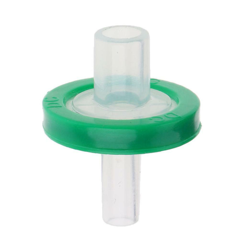 Disposable 13mm Syringe-driven Filter 0.22um Water Solution Membrane -Green