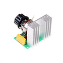 AC 220V 3800W SCR Voltage Regulator Dimmers Dimming SpeedThermostatController FT