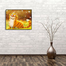 5D DIY Full Drill Diamond Painting Cat Cross Stitch Embroidery Mosaic Kit